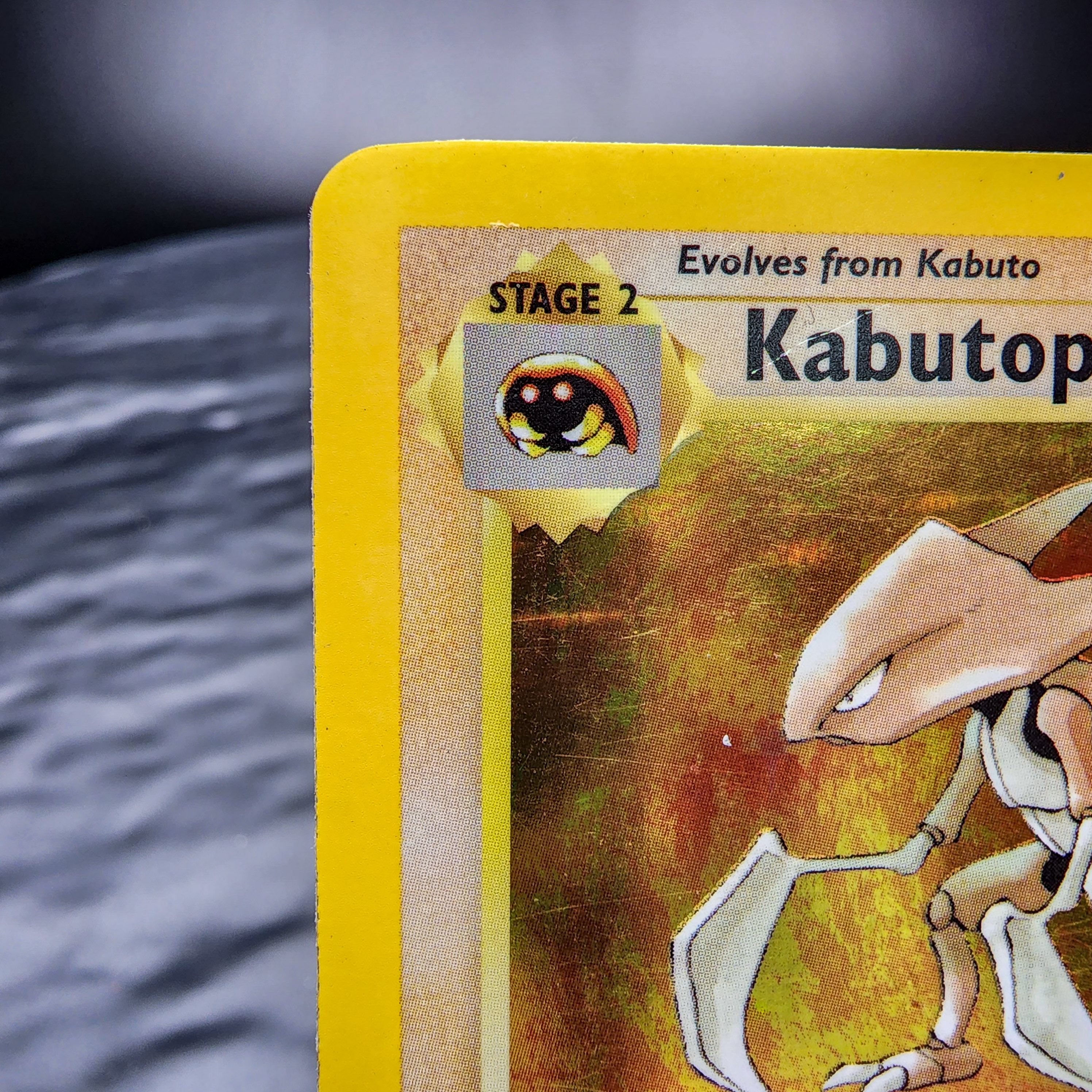MP Kabutops 9/62 Holo Unlimited Fossil Pokemon Card Rare Collectible - Picture 3 of 7