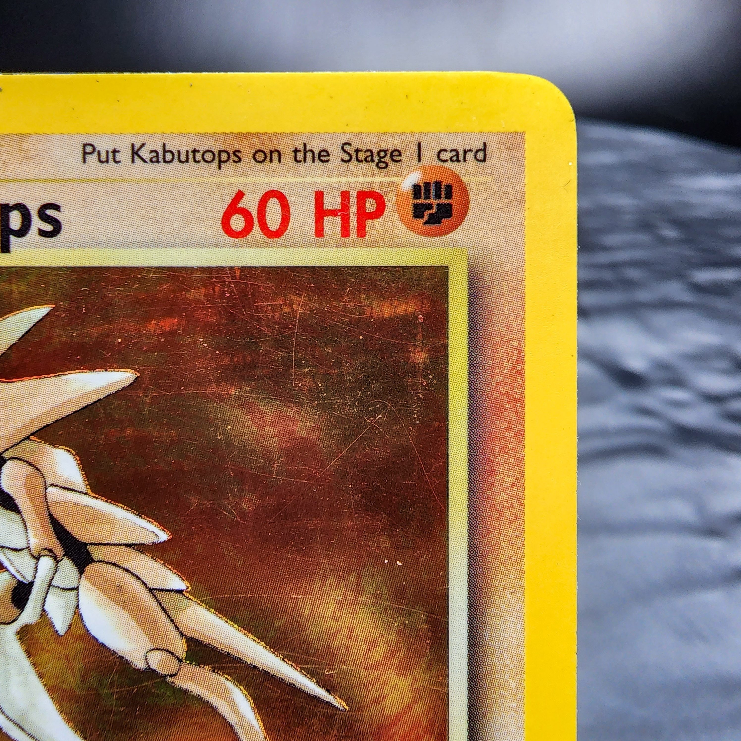 MP Kabutops 9/62 Holo Unlimited Fossil Pokemon Card Rare Collectible - Picture 4 of 7